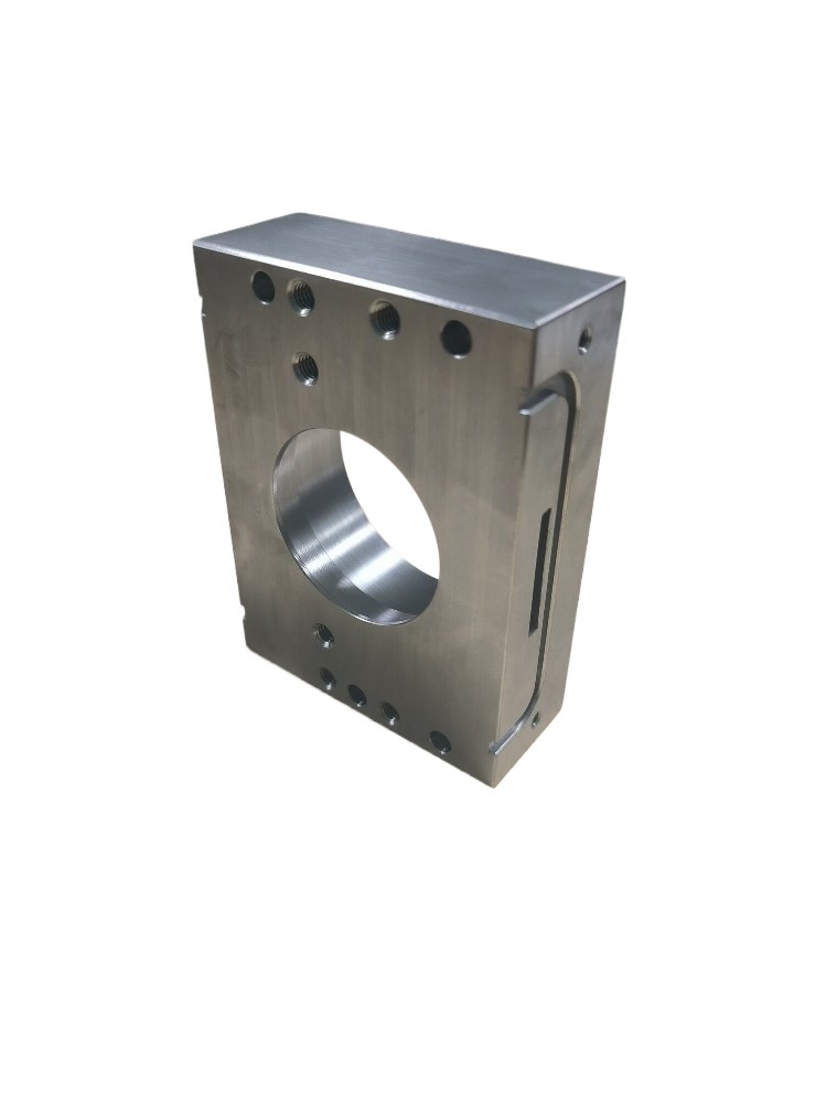 CNC machined Angle Mount Base, Aluminum 6061
