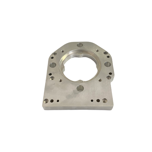 CNC machined Dual Groove Bracket, Aluminum 6061