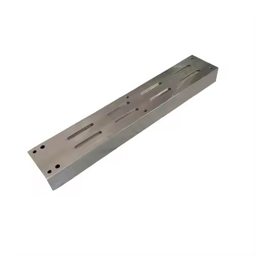 CNC machined Guide Rail Base, Aluminum 6061