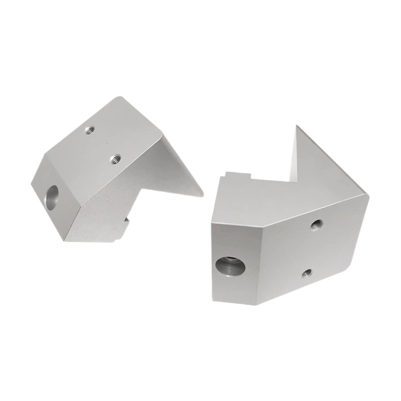 CNC machined L Bracket, Aluminum 6061