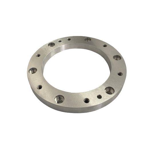 CNC machined Large Vacuum Flange, Aluminum 6061