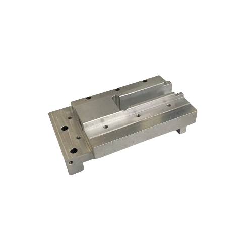 CNC machined Linear Module Base, Aluminum 6061