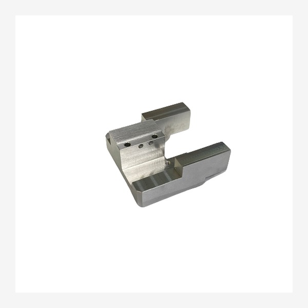CNC machined mounting l bracket, Aluminum 6061, precision machined