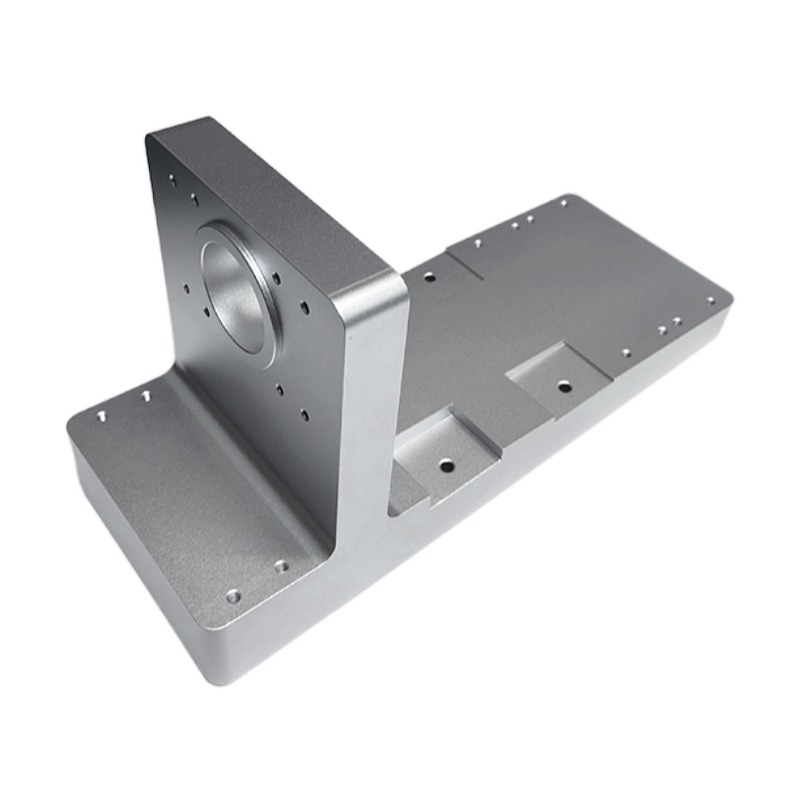 CNC machined Right Angle Support, Aluminum 6061