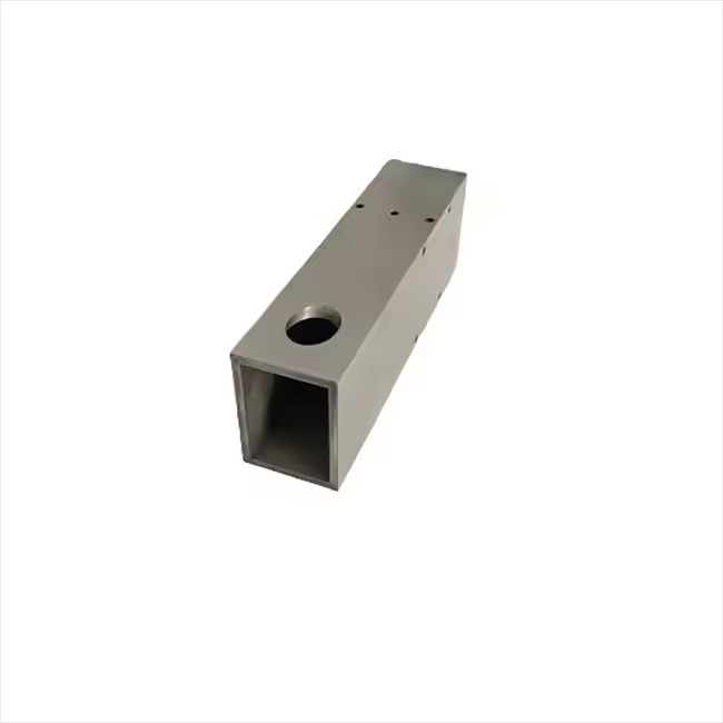 CNC machined Square Bushing, Aluminum 6061