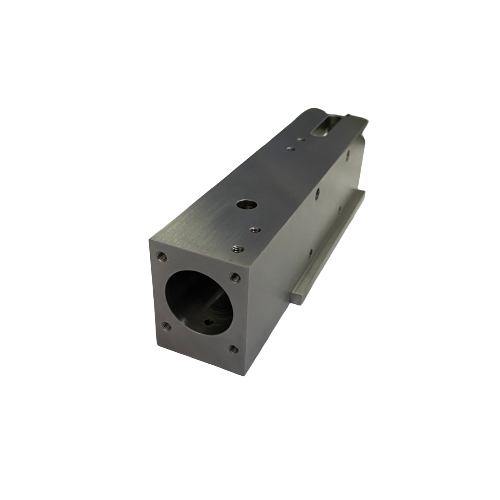 CNC machined Square Mount Tube, Aluminum 6061