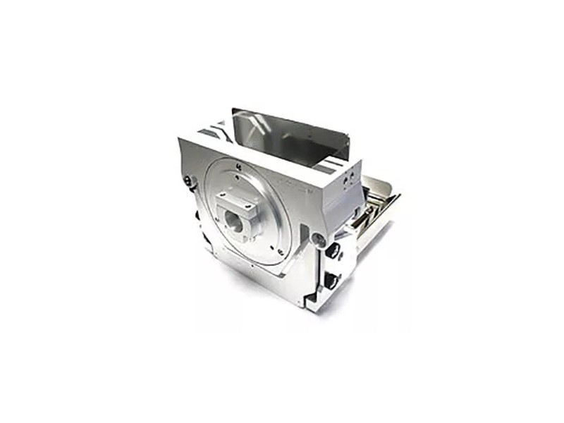 CNC machined vacuum equipment base aluminum 6061