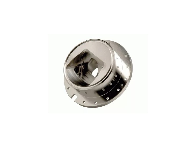 CNC machined vacuum flange fitting aluminum 6061