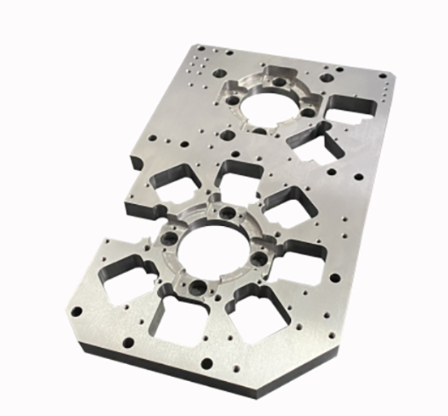 CNC machined Vacuum Perforated Plate, Aluminum 6061